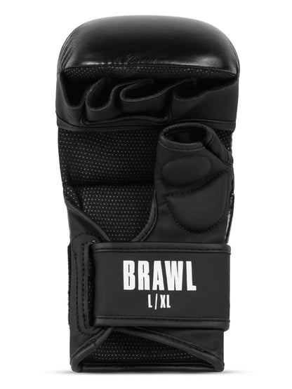 TAPOUT MMA Sparring Handschuhe BRAWL Schwarz