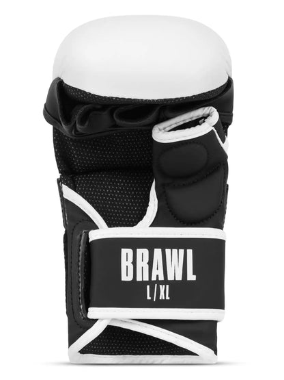 TAPOUT MMA Sparring Handschuhe BRAWL Weiß