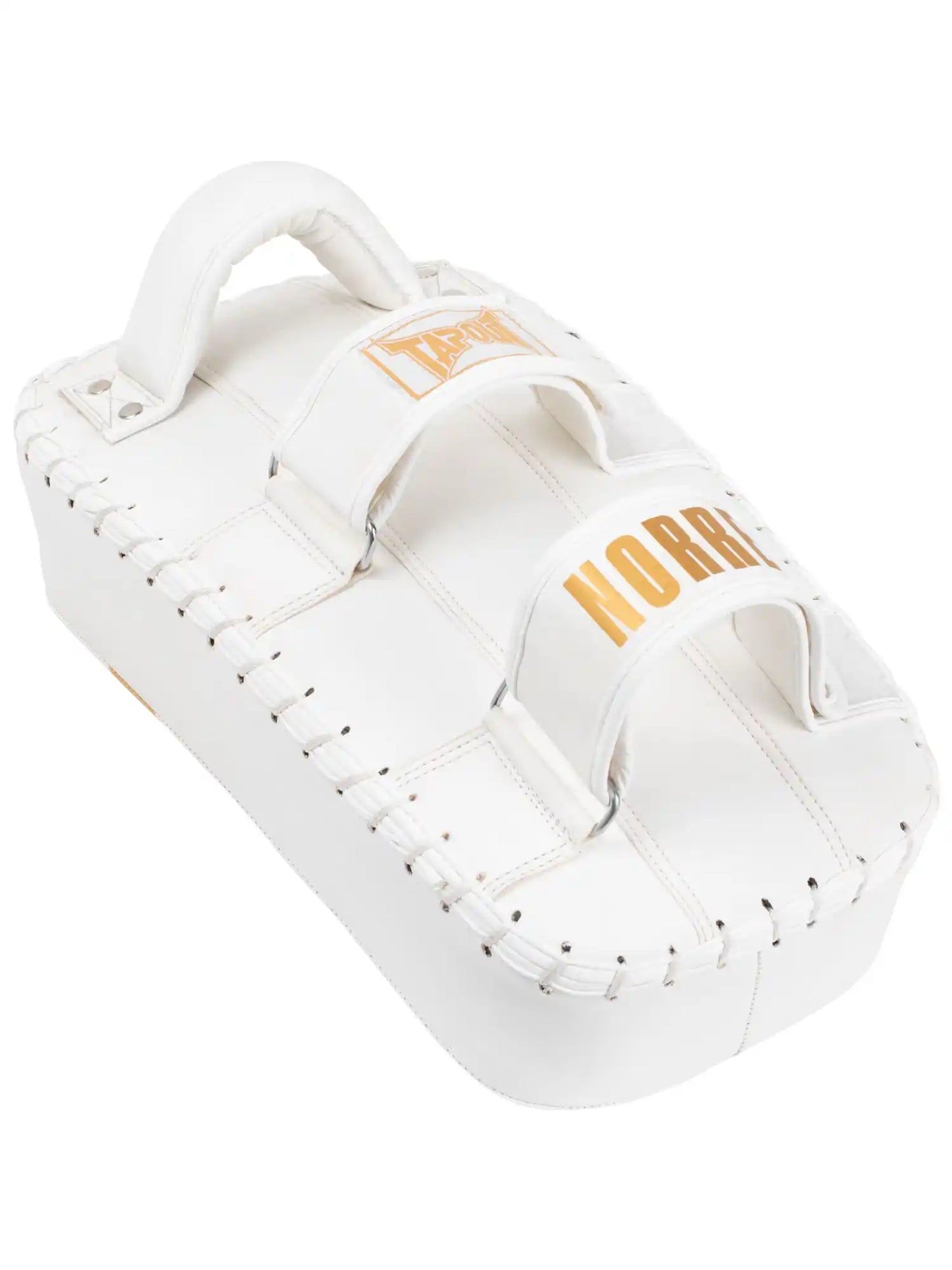 TAPOUT Muay Thai Pratzen Norrey Weiß/Gold