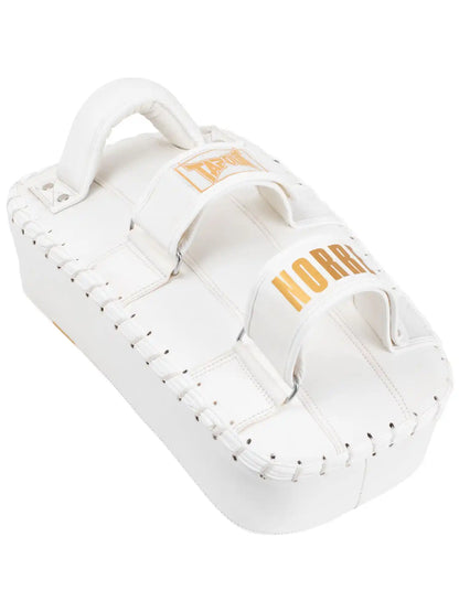 TAPOUT Muay Thai Pratzen Norrey Weiß/Gold
