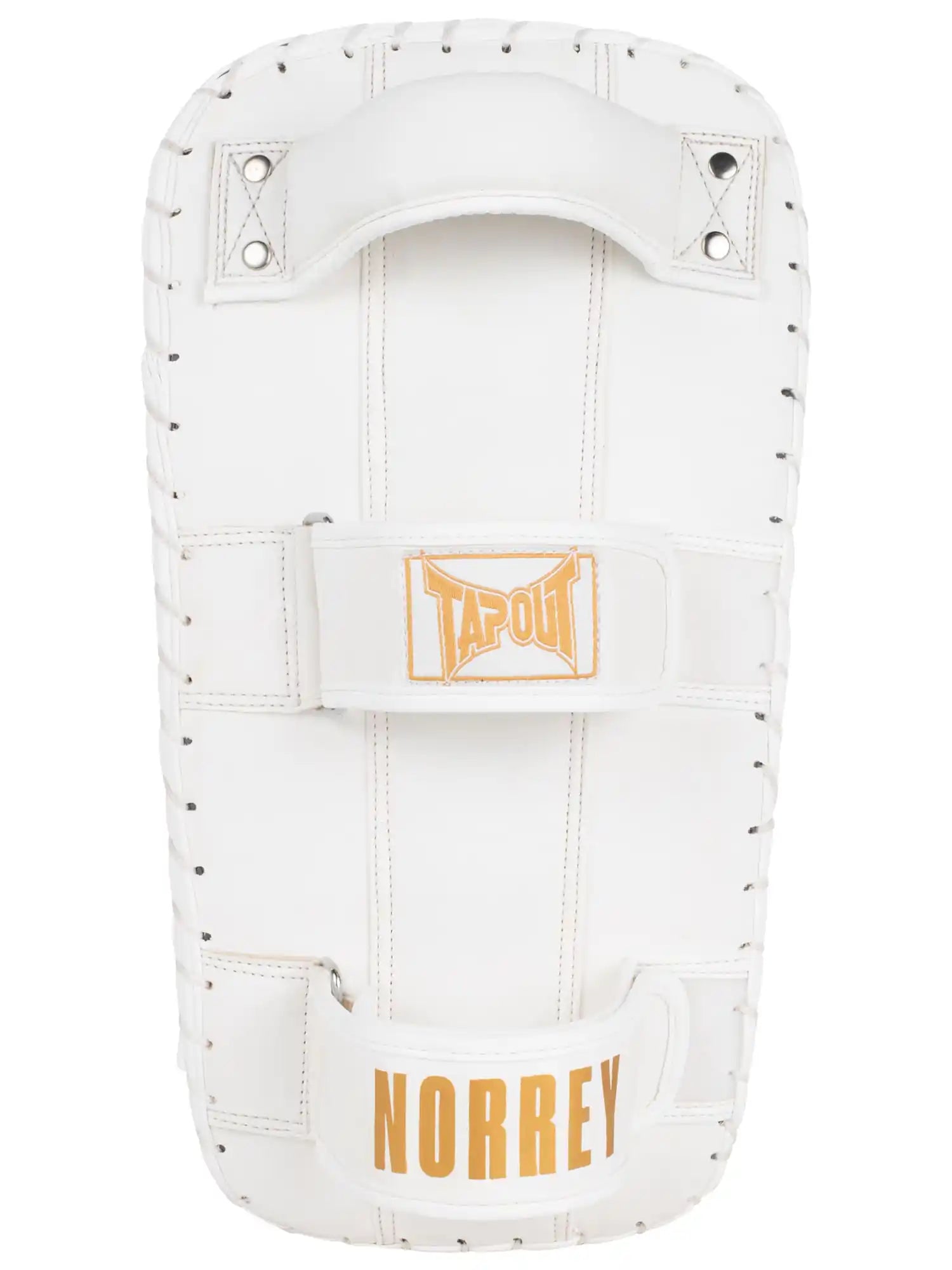TAPOUT Muay Thai Pratzen Norrey Weiß/Gold