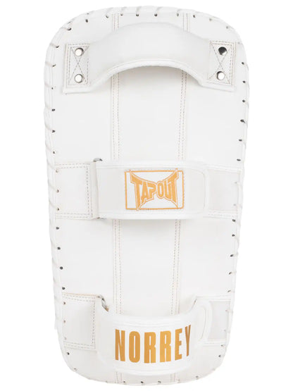 TAPOUT Muay Thai Pratzen Norrey Weiß/Gold