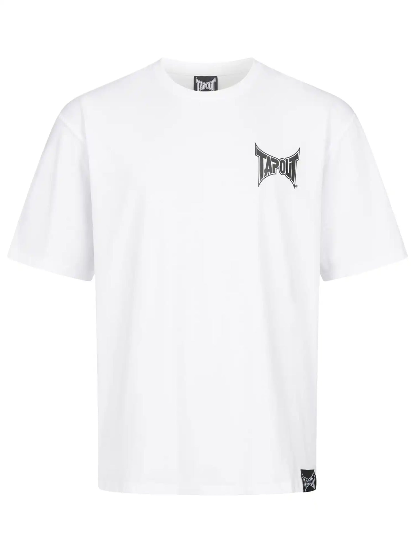 TAPOUT Oversize T-Shirt Creekside Weiß