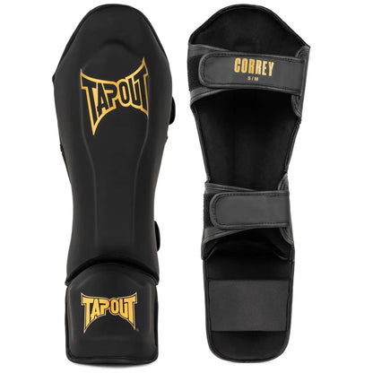 TAPOUT Schienbeinschoner CORREY Schwarz/Gold