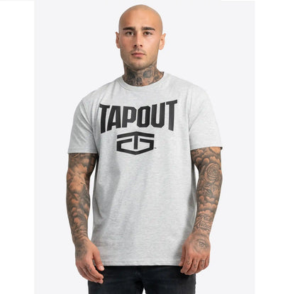 TAPOUT T-Shirt Active Basic Tee Grau