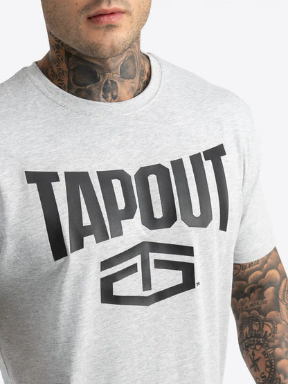 TAPOUT T-Shirt Active Basic Tee Grau