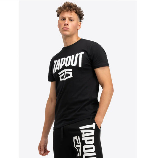 TAPOUT T-Shirt Active Basic Tee Schwarz