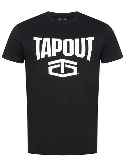 TAPOUT T-Shirt Active Basic Tee Schwarz
