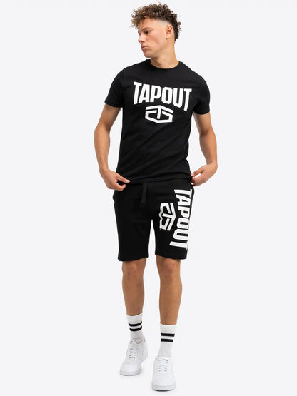 TAPOUT T-Shirt Active Basic Tee Schwarz