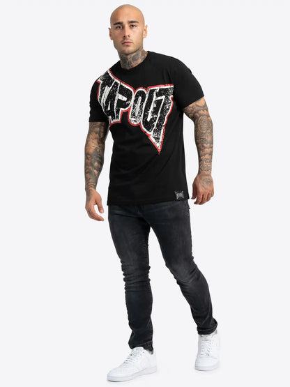 TAPOUT T-Shirt Bernardino Schwarz