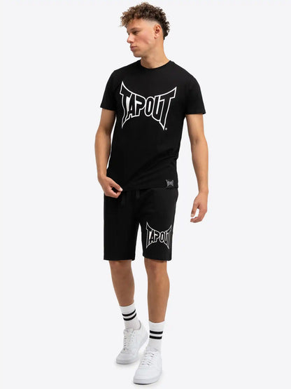 TAPOUT T-Shirt Lifestyle Basic Tee Schwarz