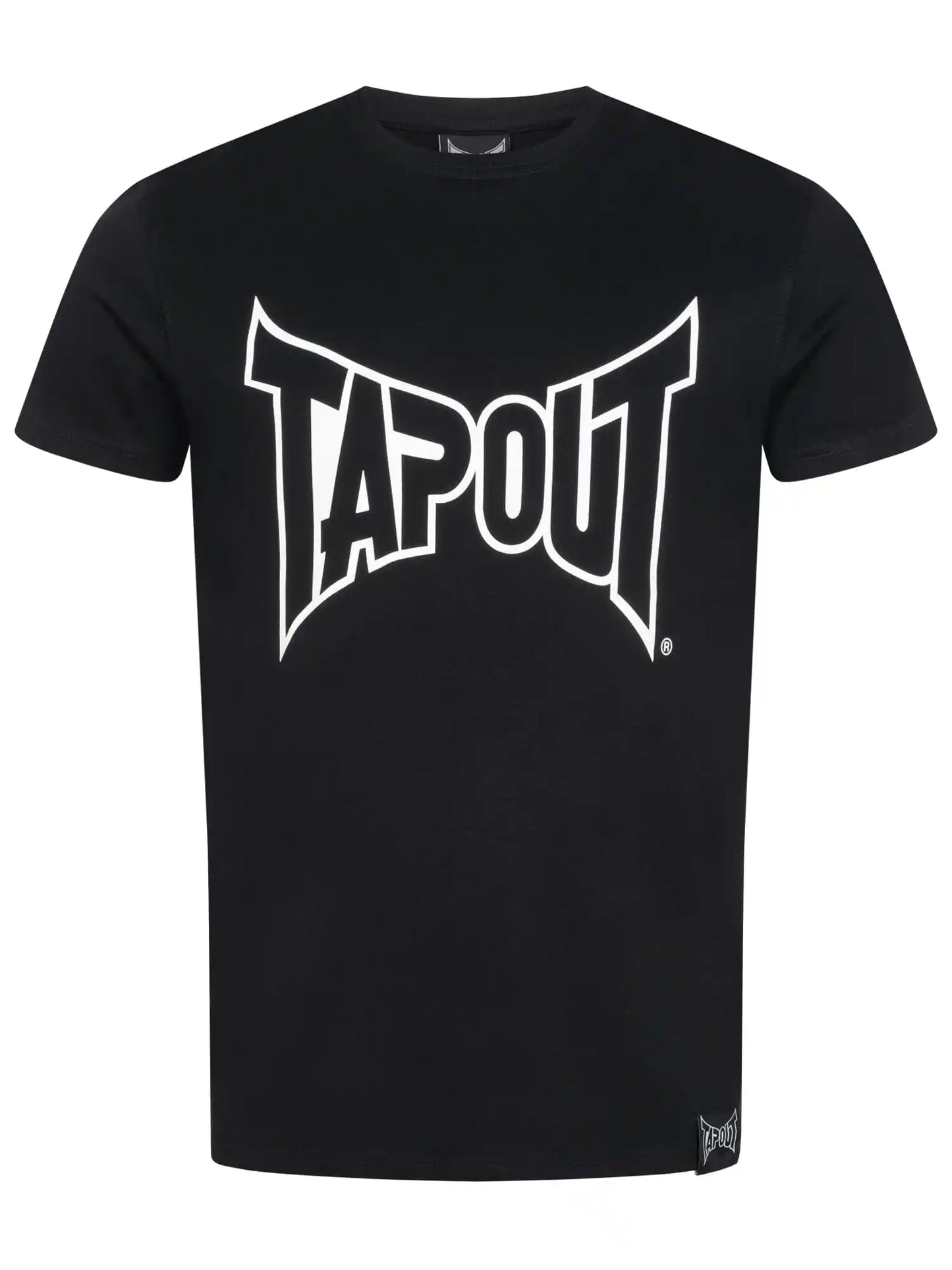 TAPOUT T-Shirt Lifestyle Basic Tee Schwarz