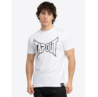 TAPOUT T-Shirt Lifestyle Basic Tee Weiß