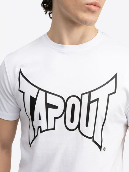 TAPOUT T-Shirt Lifestyle Basic Tee Weiß