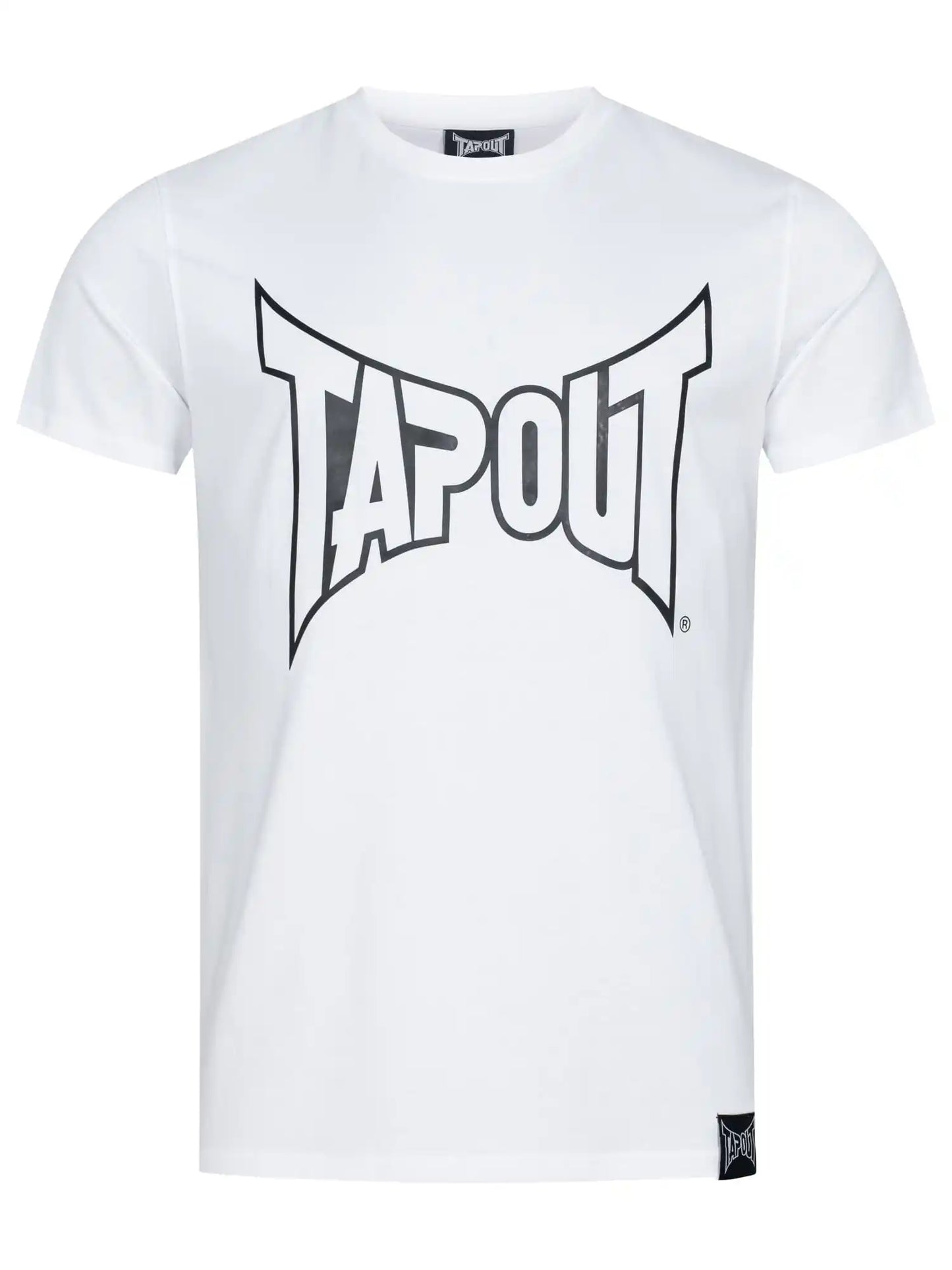 TAPOUT T-Shirt Lifestyle Basic Tee Weiß
