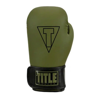TITLE Boxing Boxhandschuhe Vegan Fitness Grün/Schwarz