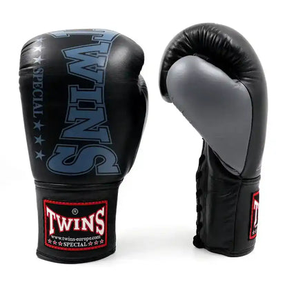 Twins Boxhandschuhe BGLL 8 Laced Schwarz