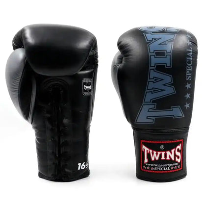 Twins Boxhandschuhe BGLL 8 Laced Schwarz
