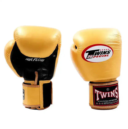 Twins Boxhandschuhe BGVL 3 Air Schwarz/Gold