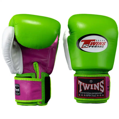 Twins Boxhandschuhe BGVL 3 Grün/Pink