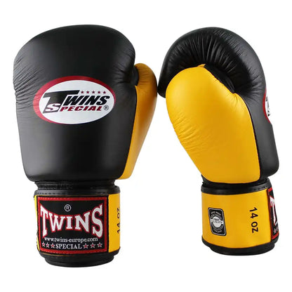 Twins Boxhandschuhe BGVL 3 Schwarz/Gelb