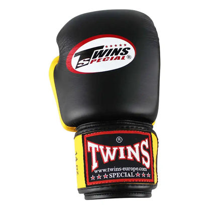 Twins Boxhandschuhe BGVL 3 Schwarz/Gelb