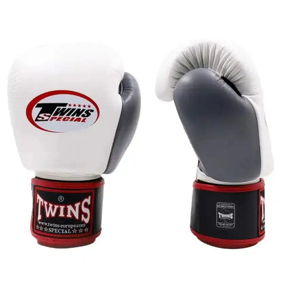 Twins Boxhandschuhe BGVL 3 Schwarz/Weiß/Grau
