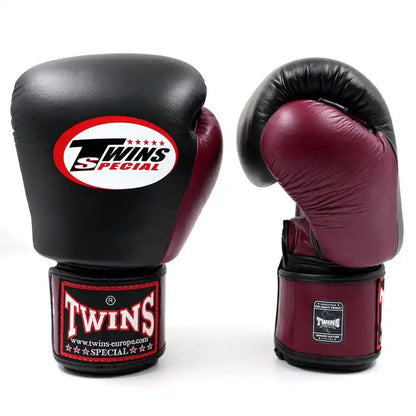 Twins Boxhandschuhe BGVL 3 Schwarz/Weinrot