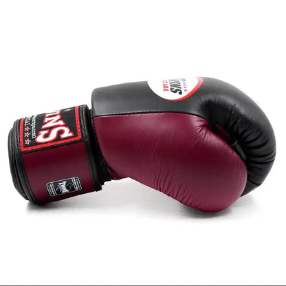 Twins Boxhandschuhe BGVL 3 Schwarz/Weinrot