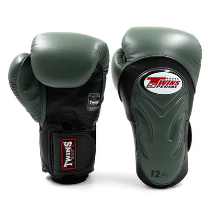 Twins Boxhandschuhe BGVL 6 Schwarz/Olive