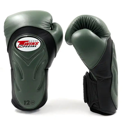 Twins Boxhandschuhe BGVL 6 Schwarz/Olive