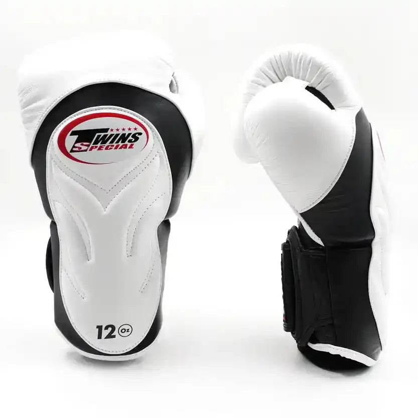 Twins Boxhandschuhe BGVL 6 Schwarz/Weiß