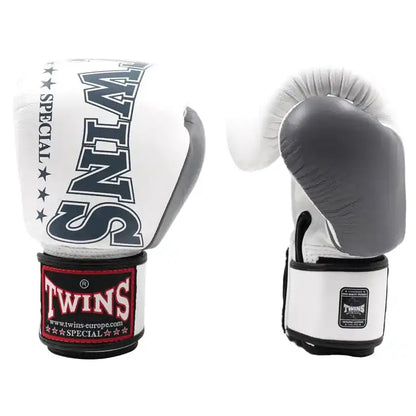 Twins Boxhandschuhe BGVL 8 Weiß/Grau