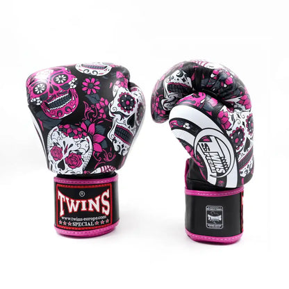 Twins Boxhandschuhe FBGVL 3 Skull Pink