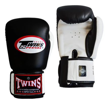Twins Boxhandschuhe Schwarz/Weiß