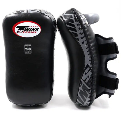 Twins Muay Thai Pratzen KPL 12 Schwarz/Grau Large