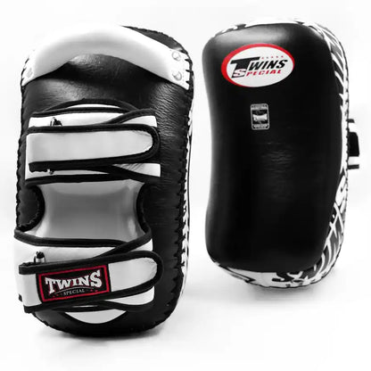 Twins Muay Thai Pratzen KPL 12 Schwarz/Weiß Large