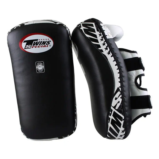 Twins Muay Thai Pratzen KPL 12 Schwarz/Weiß Large