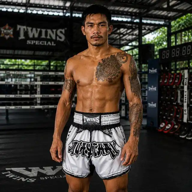 Twins Muay Thai Shorts TTBL Comic