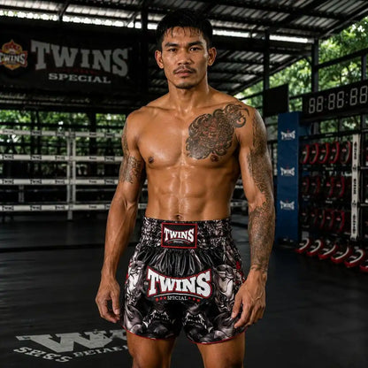 Twins Muay Thai Shorts TTBL Kabuki