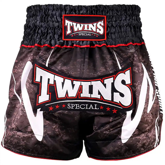 Twins Muay Thai Shorts TTBL Rusty Schwarz