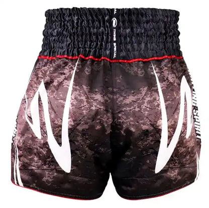 Twins Muay Thai Shorts TTBL Rusty Schwarz