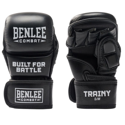 BENLEE MMA Sparring Handschuhe Trainy Schwarz
