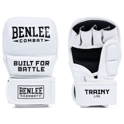 BENLEE MMA Sparring Handschuhe Trainy Weiß
