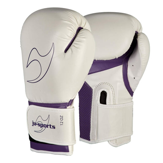Ju-Sports Boxhandschuhe Training 2.0 Weiß/Lila