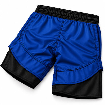 Dynamix Athletics MMA Shorts Core - Schwarz/Blau