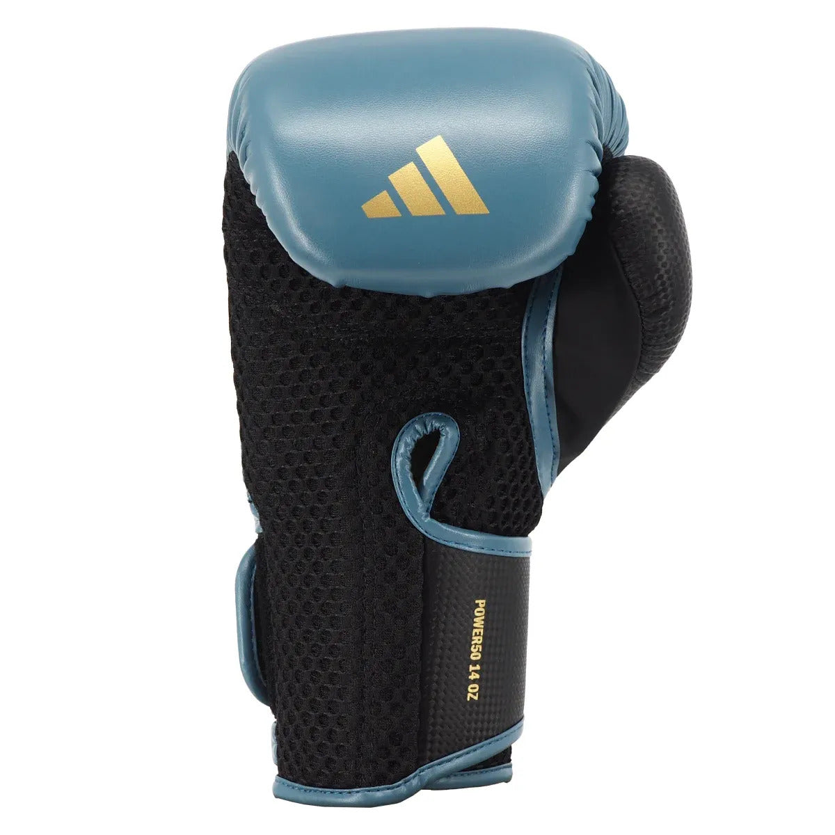Adidas Boxhandschuhe Power 50 Petrol/Gold